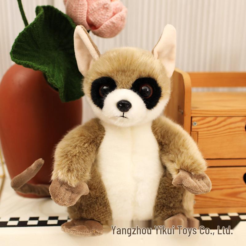 INS Style Wild Animal Plush Toy: Lynx, Lion, Lemur, Owl Doll - Creative Gift