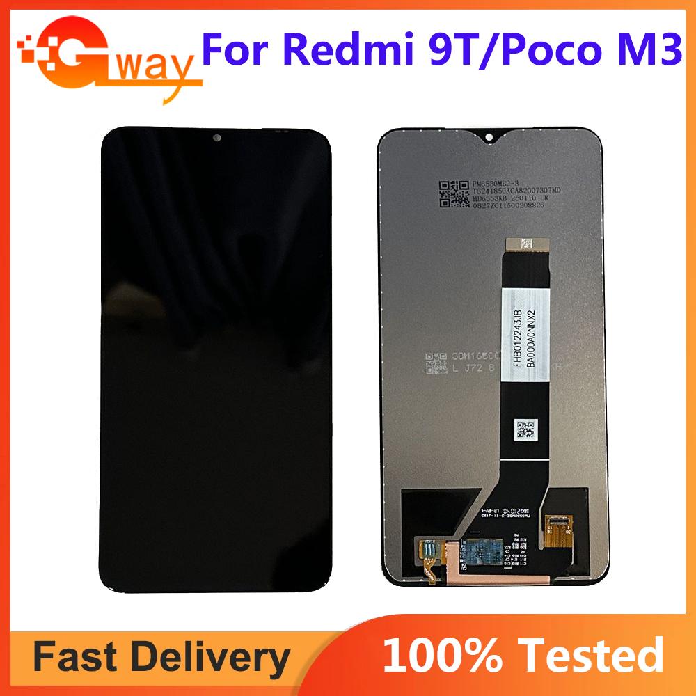 LCD Screen and Digitizer Full Assembly For Redmi 9T