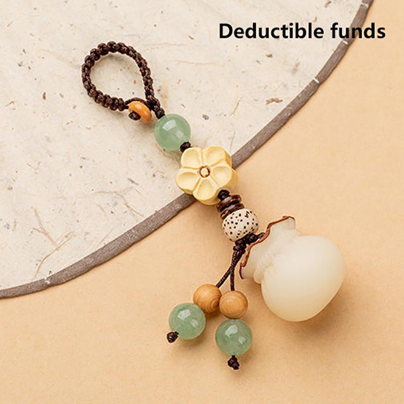 Creative Mobile Phone Lanyard Lanyard Keychain Chinese Style Bag Pendant Bodhi Hand-Woven Unisex Pendant For Blessing