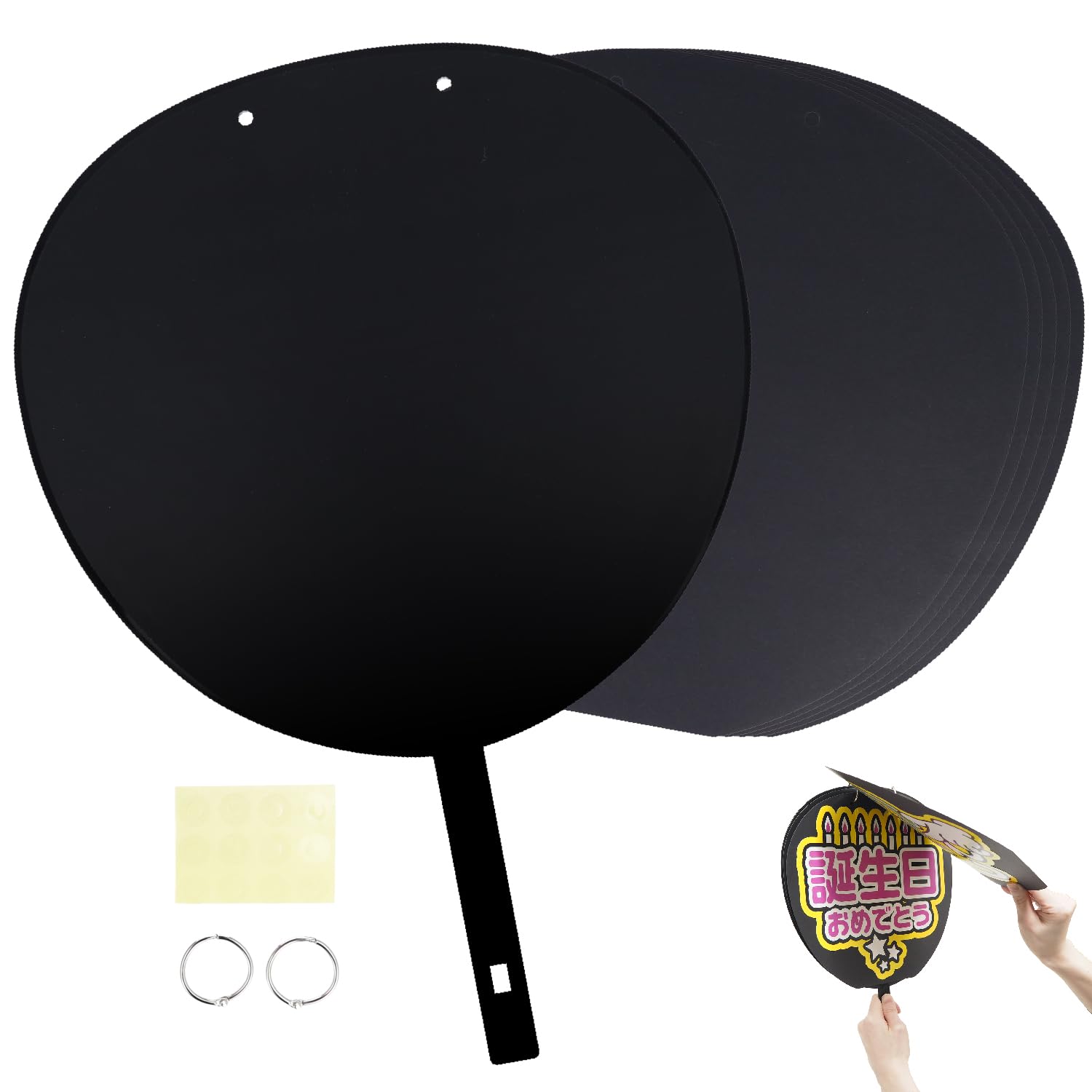 

Набор вентилятора с посланием KIYOHARA Cue and Reinforcement [Включает вентилятор, карточку, кольцо, наклейку] OT01-11