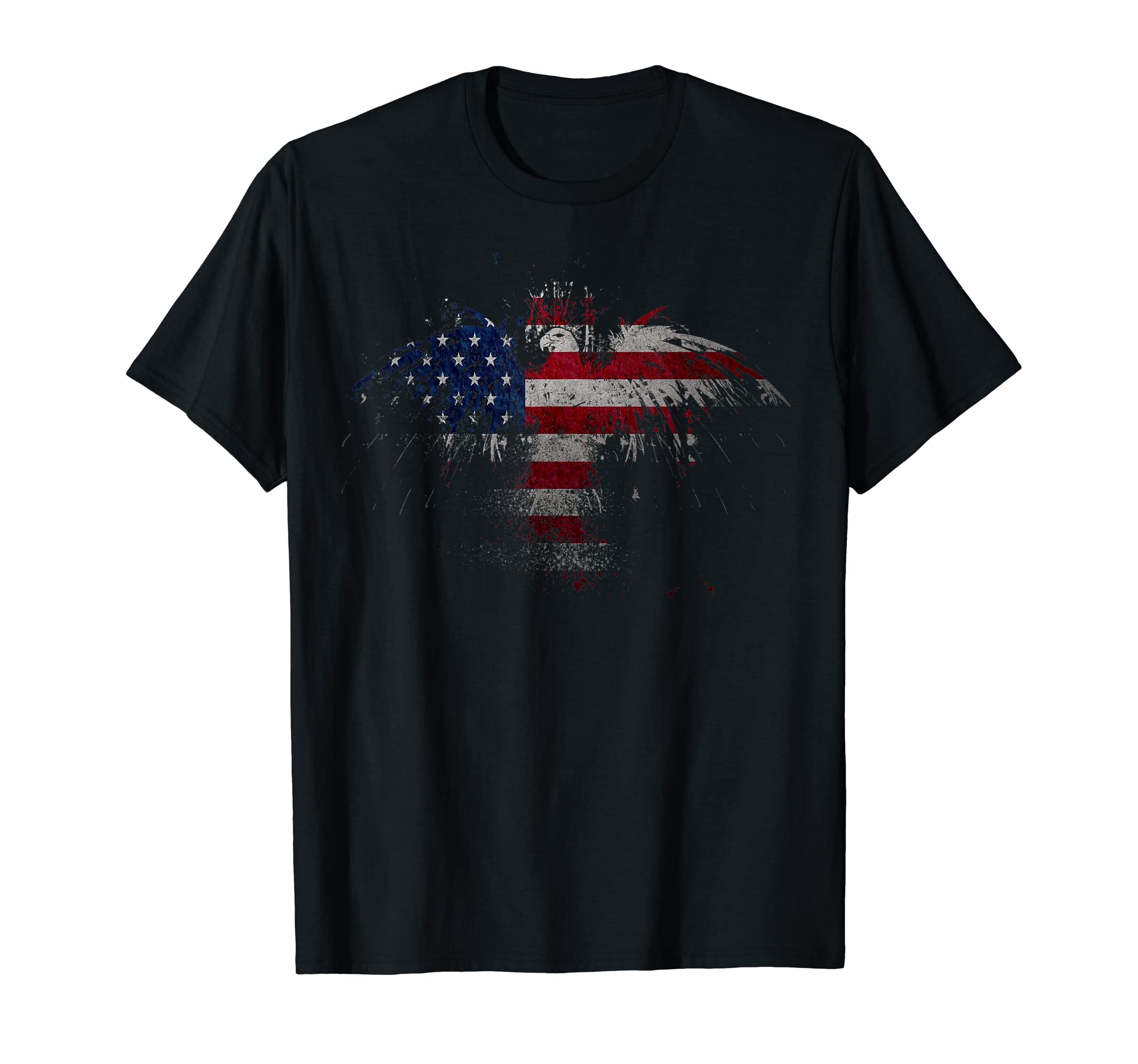 

Patriotic American Eagle Flag T-Shirt