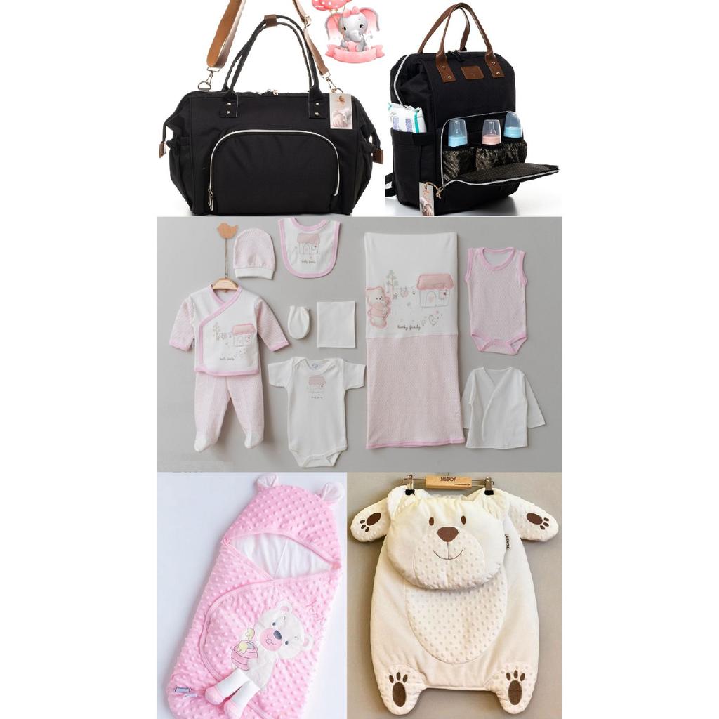 Organic Baby 8 Piece Hospital Release Unisex Coffee With Milk