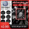 Für VOLKSWAGEN VW 2025 Heiß 4 Stück 56mm 63mm 65mm 70mm Auto Radnabendeckel Abdeckung für VW Volkswagen Golf Polo Passat Touran CC