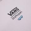 Vans X Skateistan Lustiges Seitenmuster Schachbrettmuster Kapuzenpullover Damen Oberteile Hellviolett VN0A5LF31QW