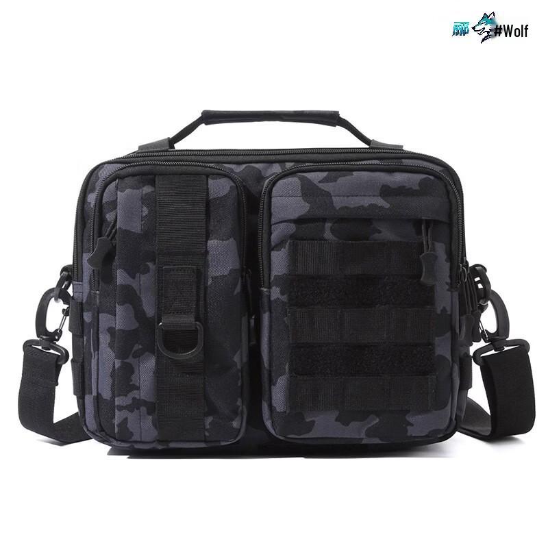 Tactical Multi-functional Water-Resistant Camo Sling Bag
