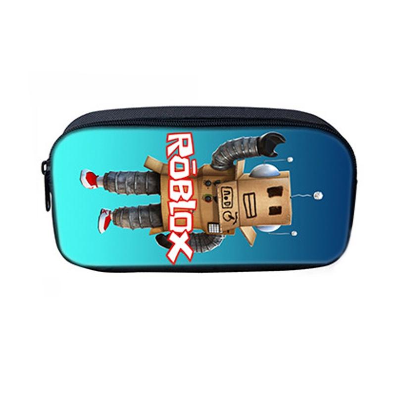Plecak Roblox o dużej pojemności i z płynnie działającymi podwójnymi zamkami błyskawicznymi do szkoły i podróży