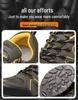 Men's Summer Breathable Work Shoes - Anti-Smash, Anti-Puncture, Oil & Acid Resistant, Odor-Free, Comfortable, Wear-Resistant.