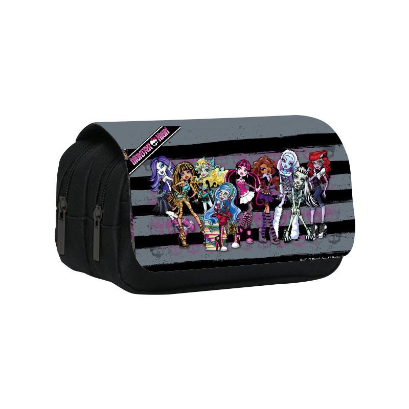 Monster High Elf High School Pencil Case With Detachable Cover For Students