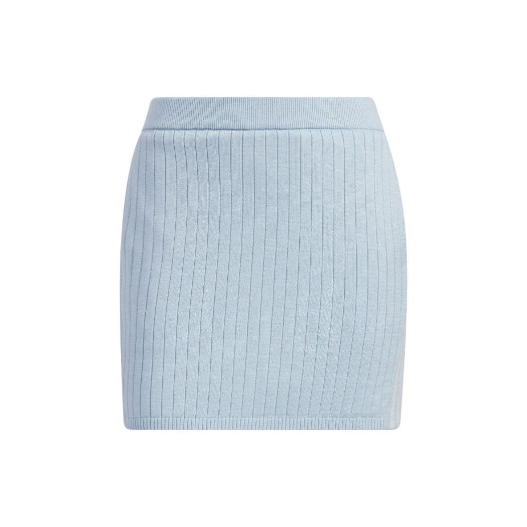 

Adidas Solid Color Slim Fit Golf Knit Casual Skirt Women Miracle-Blue IA2792 M