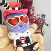 28cm Hazbine Valentino VOX Plushie Stuffed Doll Hotel Anime Valentino Plush Toys Collectible Decorative Pillow Doll Gifts