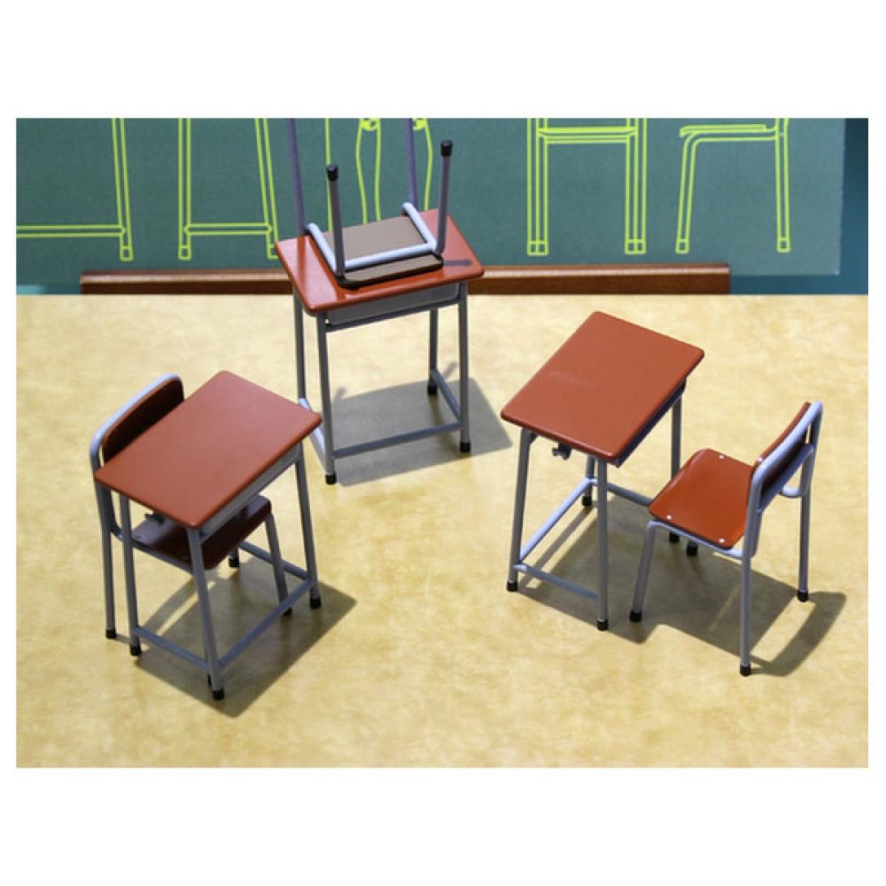 Hasegawa Null 1 12 School Desk   Chair Set