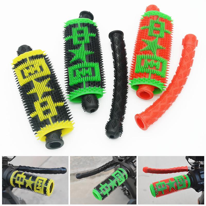 Motorcycle Electric Handlebar Non-Slip Rubber Grip Cover
