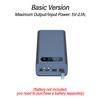 12 Cell 18650 Detachable Solder‑Free DIY Power Bank Kit PD Fast Charging With LED Light  Mobile Power Shell Without Battery