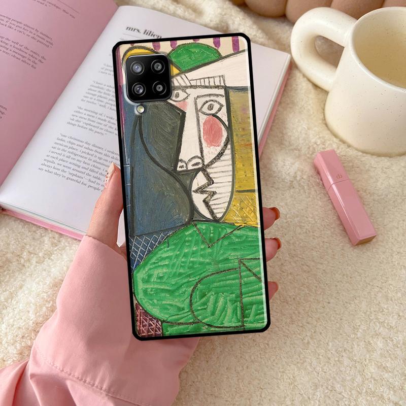Painting Picasso Abstract Art For Samsung Galaxy A54 A34 A14 A52 A32 A12 A13 A33 A53 A15 A16 A26 A36 A56 A06 A35 A55 Case
