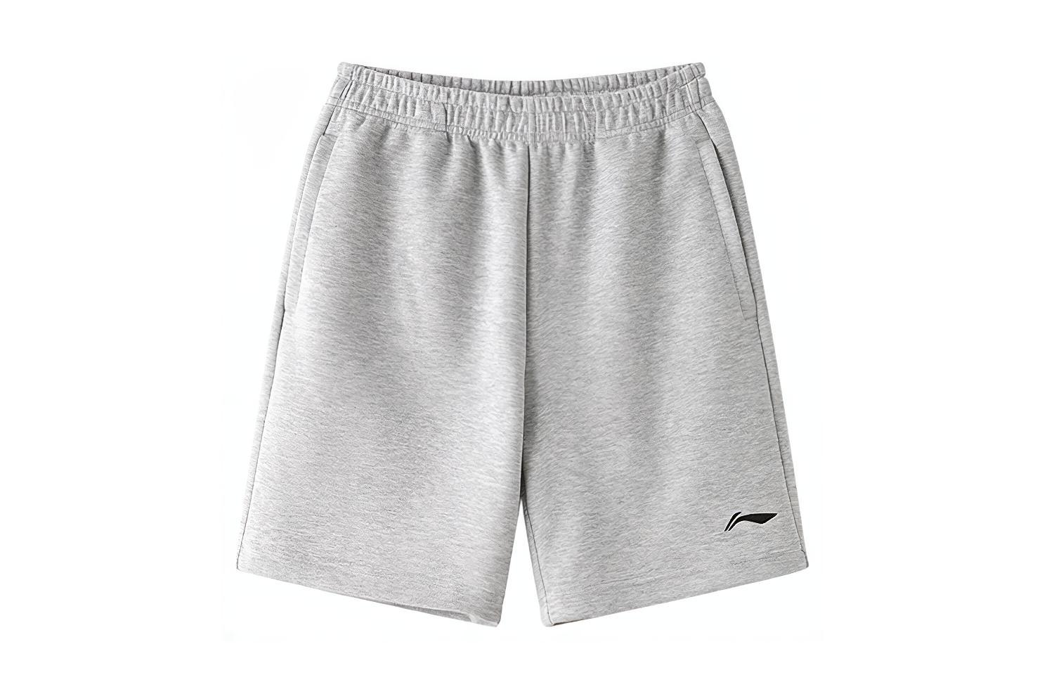 Li Ning Casual Shorts Men s Light Gray AKST637-2 4XL