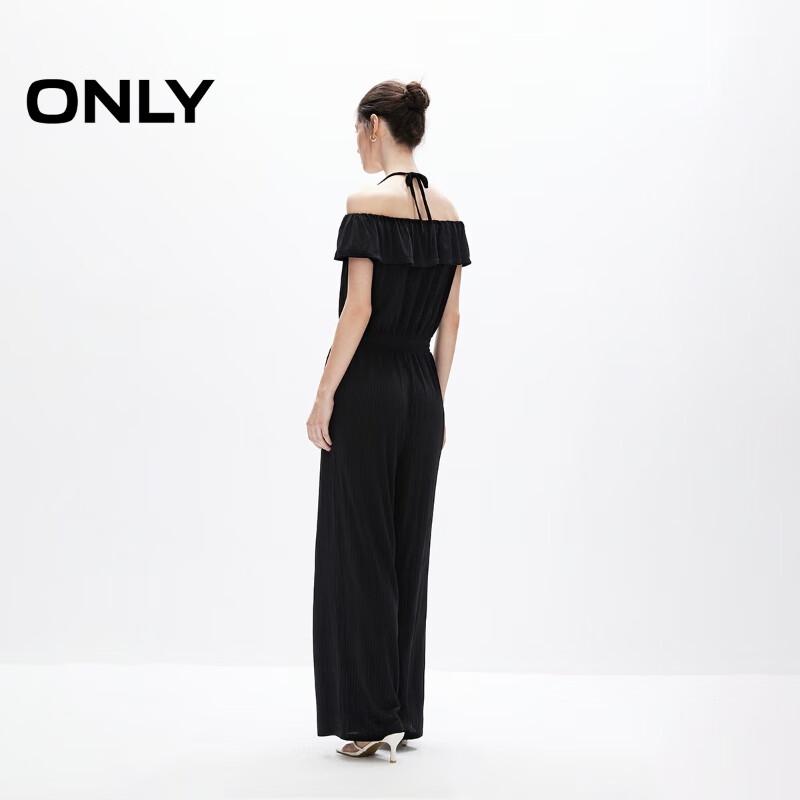 ONLY Women's Ruffle Hem Lightweight Jumpsuit