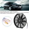 12in Pull Push Car Radiator Fan Engine Bay Cooling with Mounting Kit Auto Modified Parts