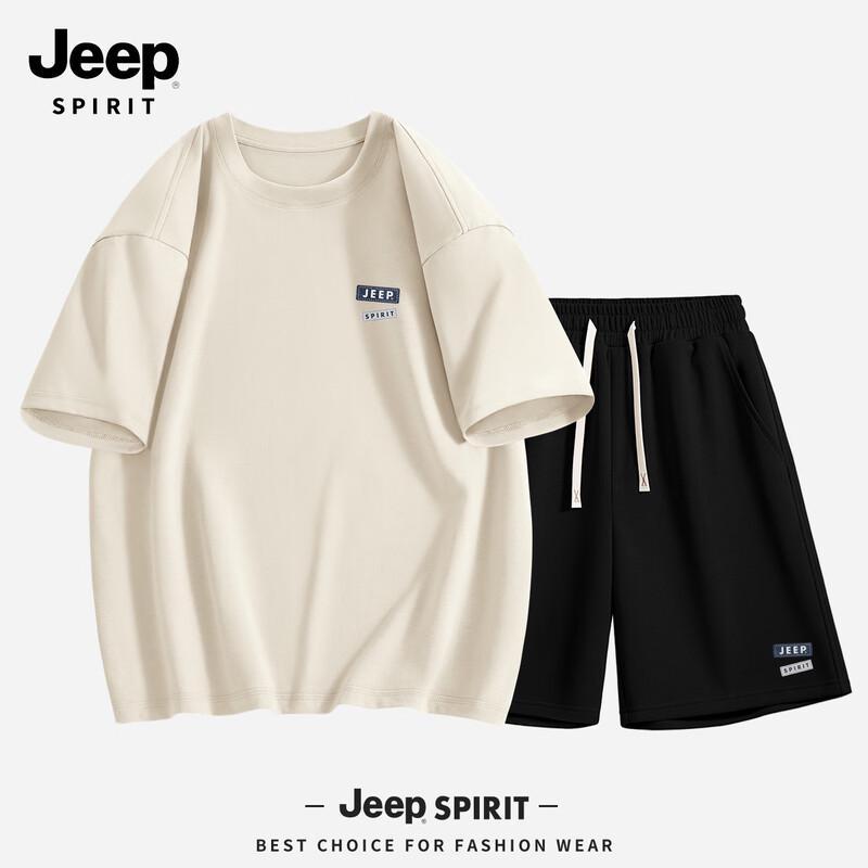 Мужской летний комплект: футболка и шорты JEEP SPIRIT XL