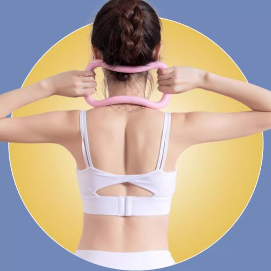 Leg Calf Yoga Ring Body Stretching Yoga Pilates Training Fitness Circle Muscles Massage Exercise Circle Home Gym Workout Equipment