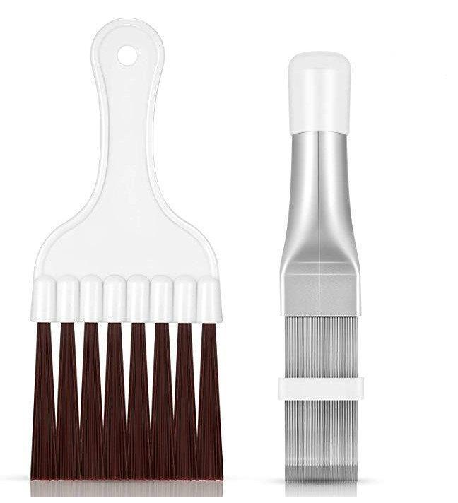 Stainless Steel Air Conditioner Fin Comb and Radiator Dust Removal Brush