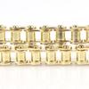 Motorcycle 428 Chain 102L/104L/108/140 Links Fit for 50cc-250cc ATV Quad Pit Dirt Bike Go Kart Metal Motorcycle Parts Black/gold