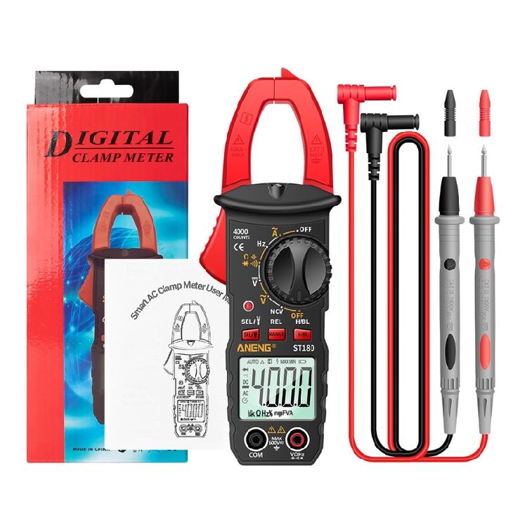 AC/DC Digital Clamp Meter T-RMS 6000 Counts, Multimeter Voltage Tester Auto-rang