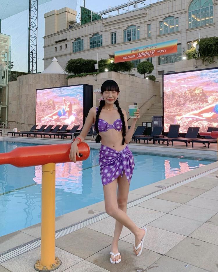 Korean High-End Niche Style Women's Three-Piece Swimsuit Set