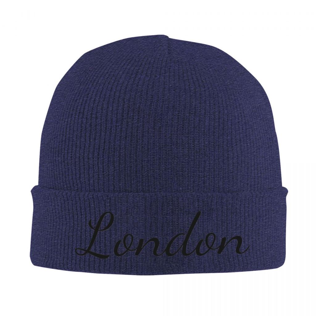 London UK England Warm Knitted Cap Fashion Bonnet Hat Autumn Winter Outdoor Beanies Hats for Unisex Adult