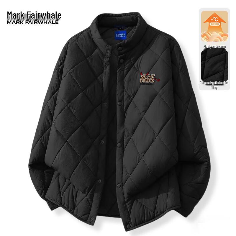 Mark Fairwhale Men s Stand Collar Padded Winter Jacket XL