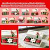 Christmas Creative Handmade Fragrant Wax Candle Gift Set With Christmas Tree And Fawn Shapes