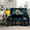 Hobbit Movie Poster Tapestry Blanket Sofa Blanket Home Decor Machine Washable Gift Bedroom