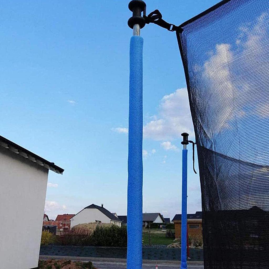 12 Pezzi 40cm Pali per Trampolino Manicotti in Schiuma Copri Pali per Trampolino Parte di Ricambio Protettiva Imbottitura Tubo Accessori Tettoia