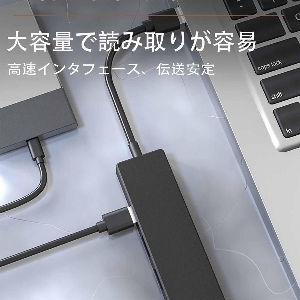 ALLVD USB USB Slim 5 Gbps Data 4 30cm Bus Compatible with and for Remote Offices Hub, 3.0 Design, High-Speed Transfer, Ports, Powered, Lightweight,