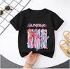 2026 Hot Movie Soft Polyester Baby Girls T Shirt Children's Clothing KPop Demon Hunters Fans Gifts Kids Clothes Fashion Casual Tops