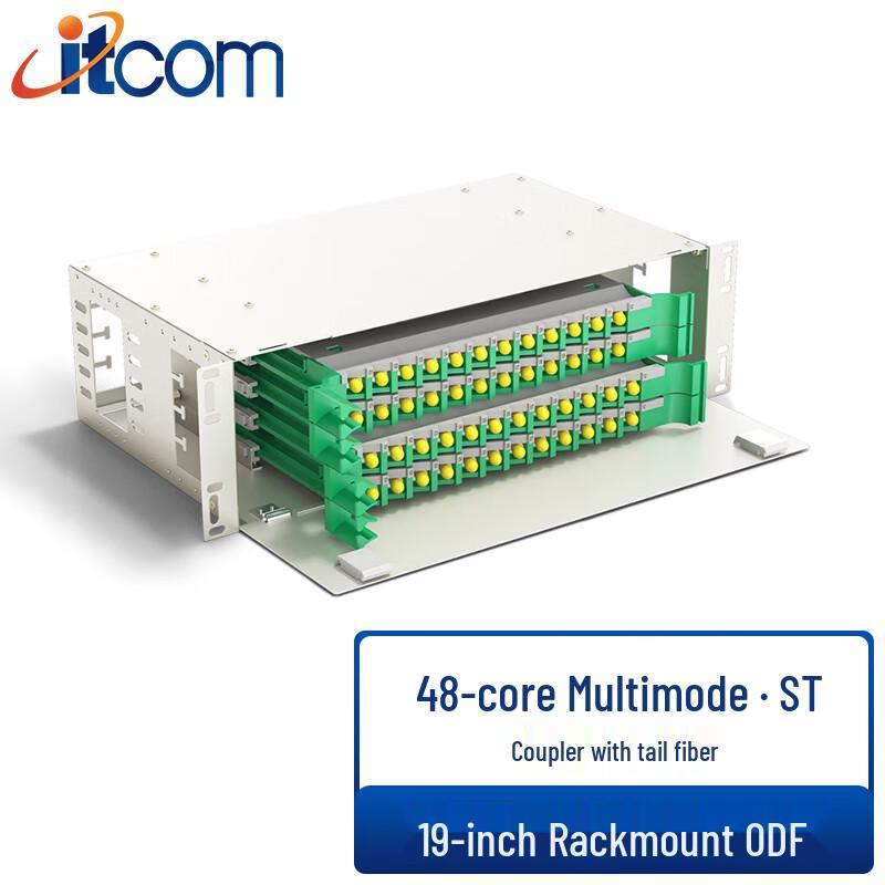 itcom Adicom 19-inch Rack-Mount ODF Fiber Optic Distribution Frame