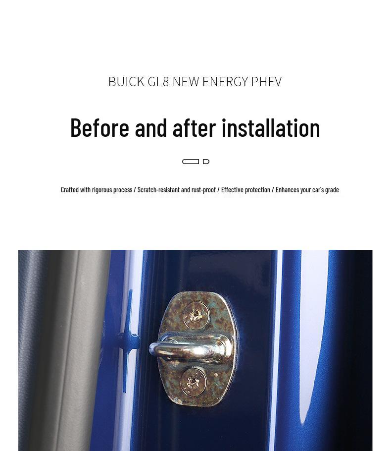 24-25 Buick GL8 PHEV/Lu Zun ES Door Lock Cover & Sound Insulation Pad