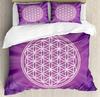 Chakra Color Geometry Yoga Duvet Cover Bed Bedding Set Double Home Textile Quilt Cover Pillowcases Bedroom Bedding Set No Sheet