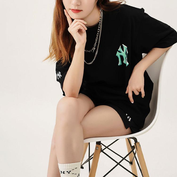 New MLB T Shirts Unisex Black 3ATSE1123-50BKS