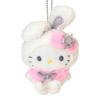 Sanrio Hello Kitty Plush Keychain ( Snow Rabbit ) Japan NEW Sanrio Characters