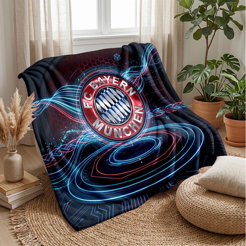 Bayern Munich Theme blanket Soft Flannel Blanket Plush Throw Blanket Cozy Sofa Bed Blanket for Home Decor