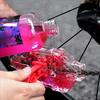 Quick Release Bike Chain Cleaner - Transparent Visual Immersion Cleaning Tool for Road Bike Maintenance Riding Equipment
