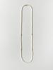 Elyona Gold Beads Long Pearl Necklace