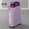Laundry Basket with Wheels Easy Movement Large Capacity Foldable Design Waterproof Laundry Basket Dirty Clothes Hamper