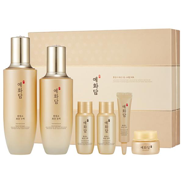 YEHWADAM HWANSAENGGO Rejuvenating Radiance Special Set – Brightening & Firming Skincare Duo with Traditional Korean Herbs, Korean