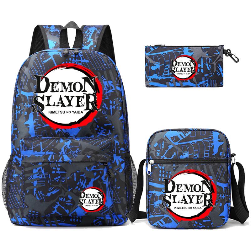 Anime Cosplay Velkokapacitní Bookbag Batoh Kreslený Laptop Unisex Studenti Chlapci Dívky Školní taška Cestovní ruksak Outdoorová taška