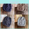 Winter Knit Hat For Men And Women Pure Color Warm Beanie Fashion Casual