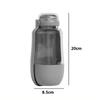 2-In-1 Dog Water Bottle 520ml PP Portable Dog Bottle New Pet Travel Drinker  Outdoor Walks