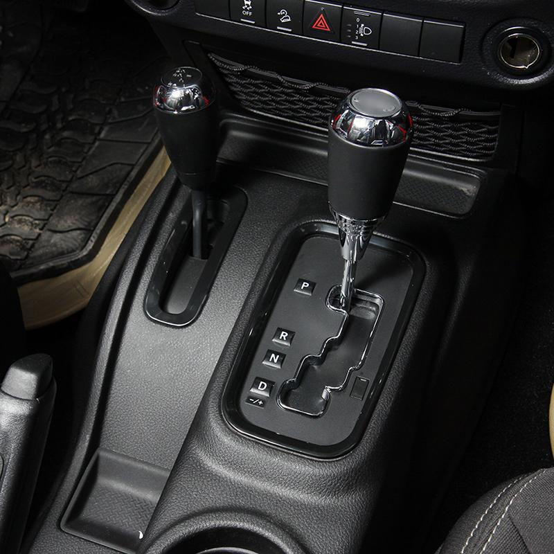 ABS Auto Getriebe Trim Dekoration Abdeckung Aufkleber Fit für Jeep Wrangler JK 2011-2017 Innen Zubehör