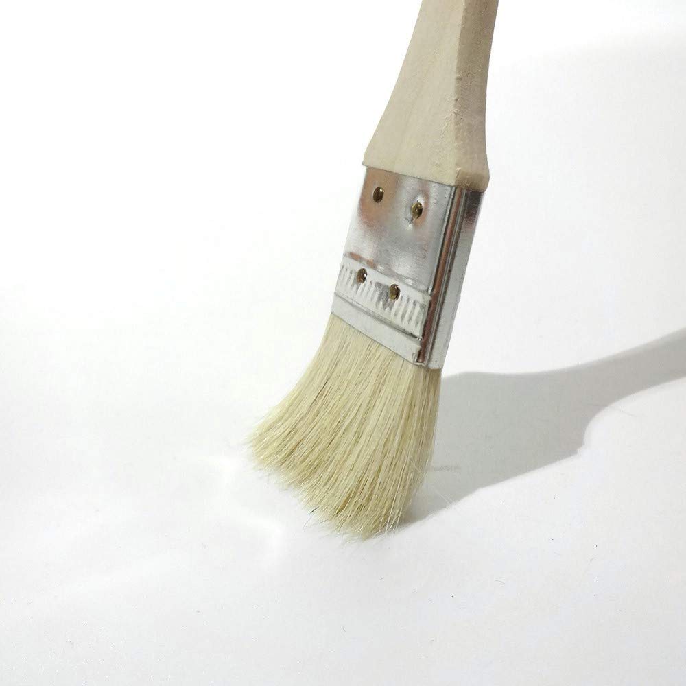 Hakeichi Special Price Paint Wooden White Goat 10 Pieces Brushes, Handle, Gold-Wrapped Rack, Hair, 30mm,