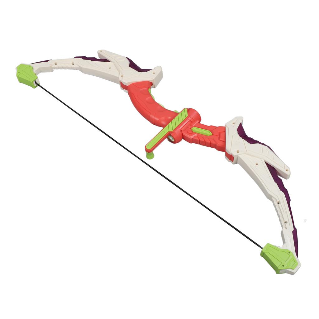 Jucărie cu ventuză cu arc pentru copii, iluminare cool, îmbunătățește coordonarea, set de joc cu arc și săgeți pentru exterior pentru